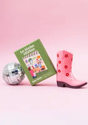 Le lèche vitrine - Mini puzzle 100 pièces