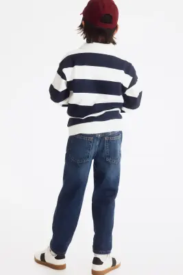Loose Fit Jeans - Bleu denim foncé