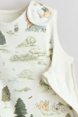 Gigoteuse imprimée TOG 2,5 - Blanc/Winnie l'ourson