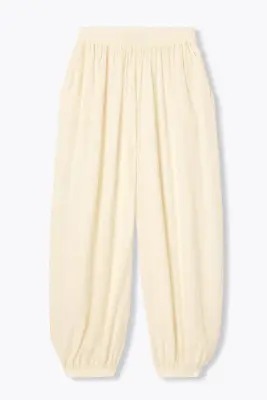 Pantalon aladin uni Femme