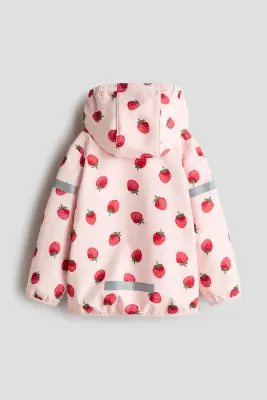 Veste softshell résistante à l'eau - Rose clair/fraises