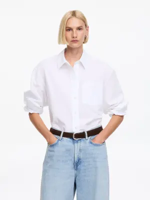 Ceinture en cuir suédé - Marron
