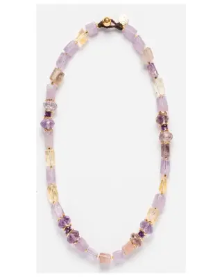 Nouveau ! BOHEMIAN RHAPSODIE PARIS Collier Madison Lavande