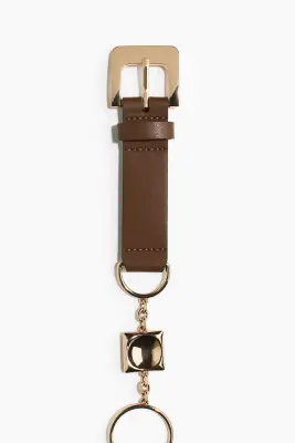 Ceinture chaîne - Marron/doré