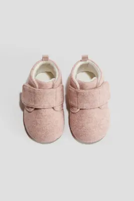 Chaussons souples - Rose clair