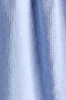 Robe volantée en coton - Bleu clair