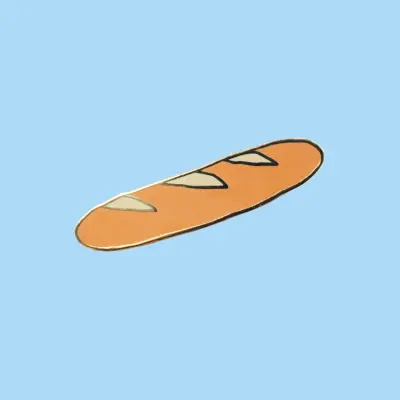 Pin's Baguette Coucou Suzette