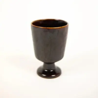 Verre à Pied Marron Glacé