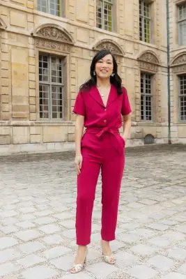 Combinaison Juliette - cerise