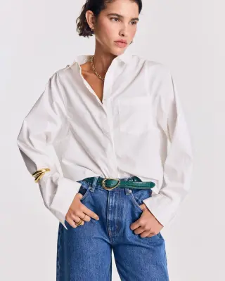 Chemise Eustache blanc naturel