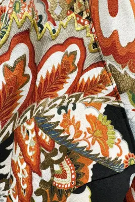 Sac Kimono en Soie Botanique