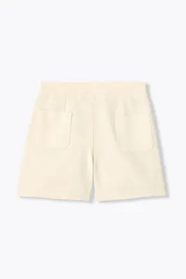 Short uni taille haute Femme