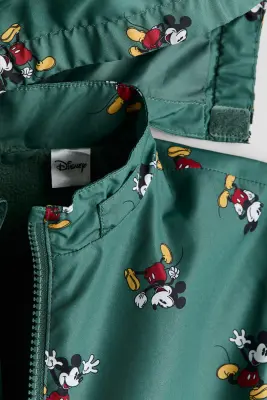 Veste doublée polaire - Vert/Mickey