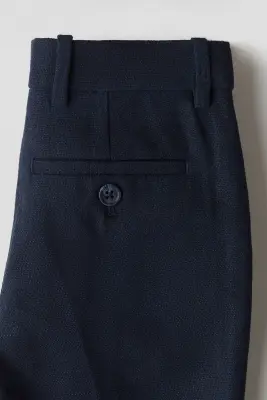 Pantalon de costume Slim Fit - Bleu marine