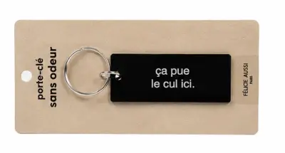 Porte-clé Ça pue le cul ici - Félicie Aussi