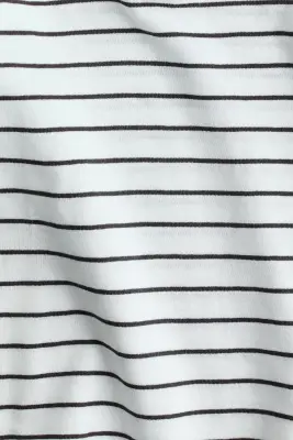 Lot de 2 T-shirts à manches longues en jersey - Gris foncé/blanc
