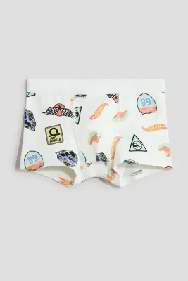 Lot de 5 boxers - Bleu clair/Hot Wheels