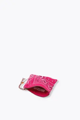 Mini-pochette motif bandana