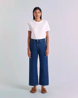 Jean Leonard bleu indigo