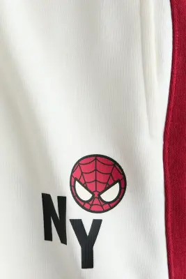 Short en molleton avec motif imprimé - Blanc/Marvel Comics