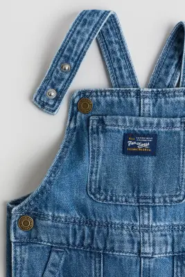 Salopette en denim - Bleu denim