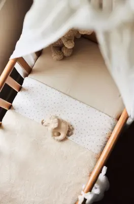 Couverture 100x150cm - Basic Jersey - Basic Jersey/sherpa Oatmeal