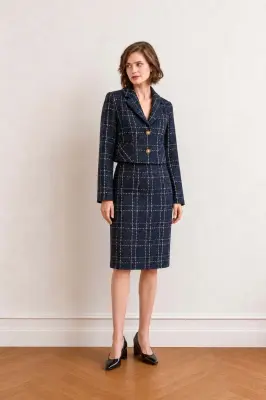 Madina Tweed Two Piece
