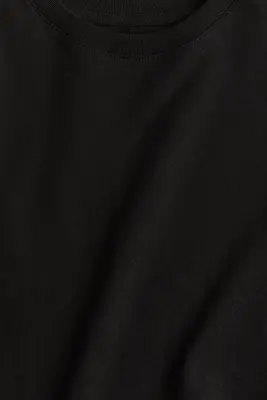 T-shirt en coton - Noir