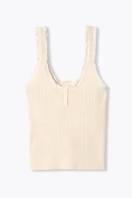 Pull-débardeur frou-frou