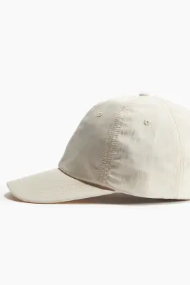 Casquette en twill de coton - Crème