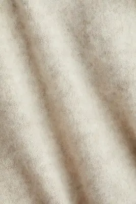 Pantalon en maille de cachemire - Beige clair