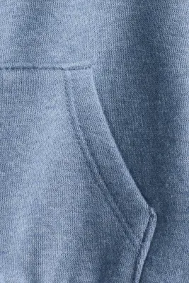 Veste à capuche zippée - Bleu ancien