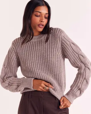 Pull Andrew beige