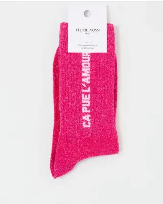 Chaussettes Ça pue l'amour - Félicie Aussi