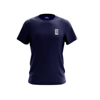 T-shirt bleu "Le Marais"