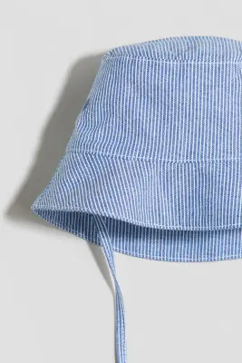 Chapeau de soleil - Bleu/rayé