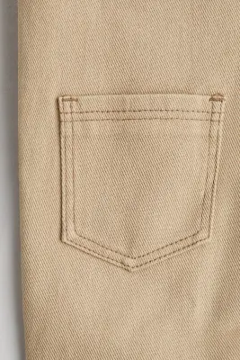 Salopette en twill avec motif - Beige/Lilo et Stitch