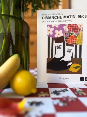 Puzzle Dimanche matin 9h03 - Félicie Aussi