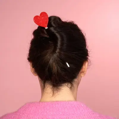 Pic à cheveux Sucette Coeur Coucou Suzette
