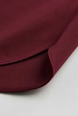 Jupe en satin - Bordeaux