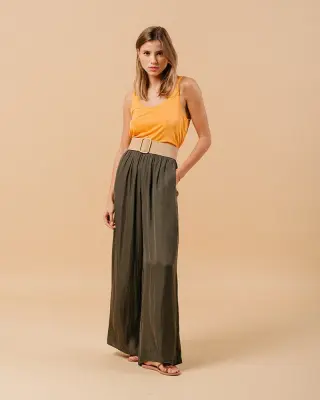 Pantalon Matcha kaki