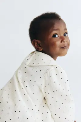 Ensemble 2 pièces avec blouse et legging - Blanc/cœurs