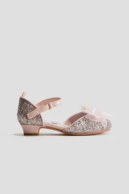 Chaussures avec nœud - Argenté/La Reine des neiges