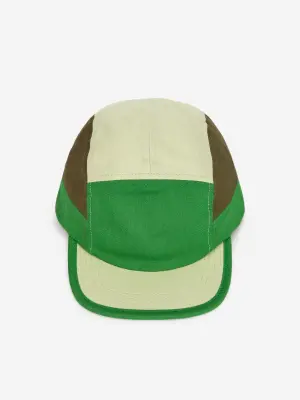 Casquette color-block - Vert/Beige