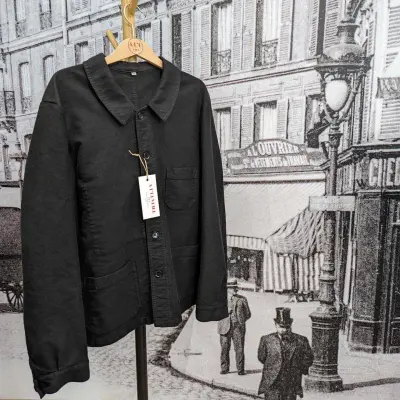Veste de travail en moleskine ancestrale