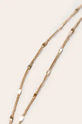 Chaine Bromélia doré