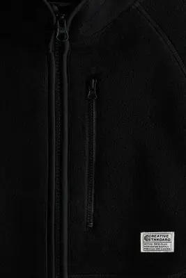 Veste en polaire - Noir