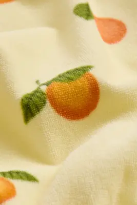 Cape de bain - Jaune clair/oranges