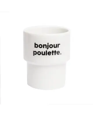 Gobelet Bonjour Poulette - Félicie Aussi