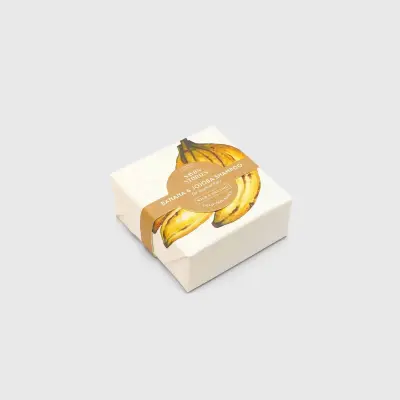 Shampoing solide bio Banane - Cheveux normaux - Savon Stories
